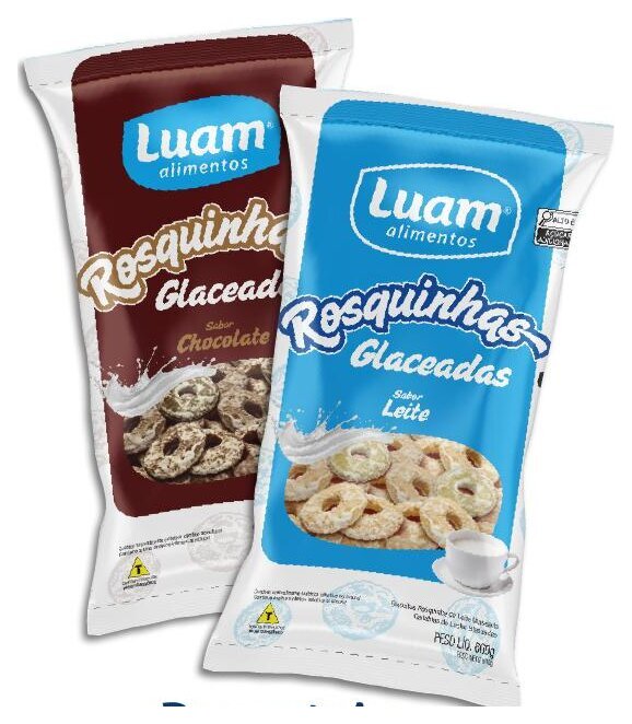 Embalagens da linha Rosquinhas Glaceadas