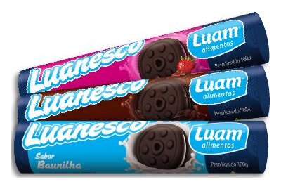 Embalagens da linha Luanesco
